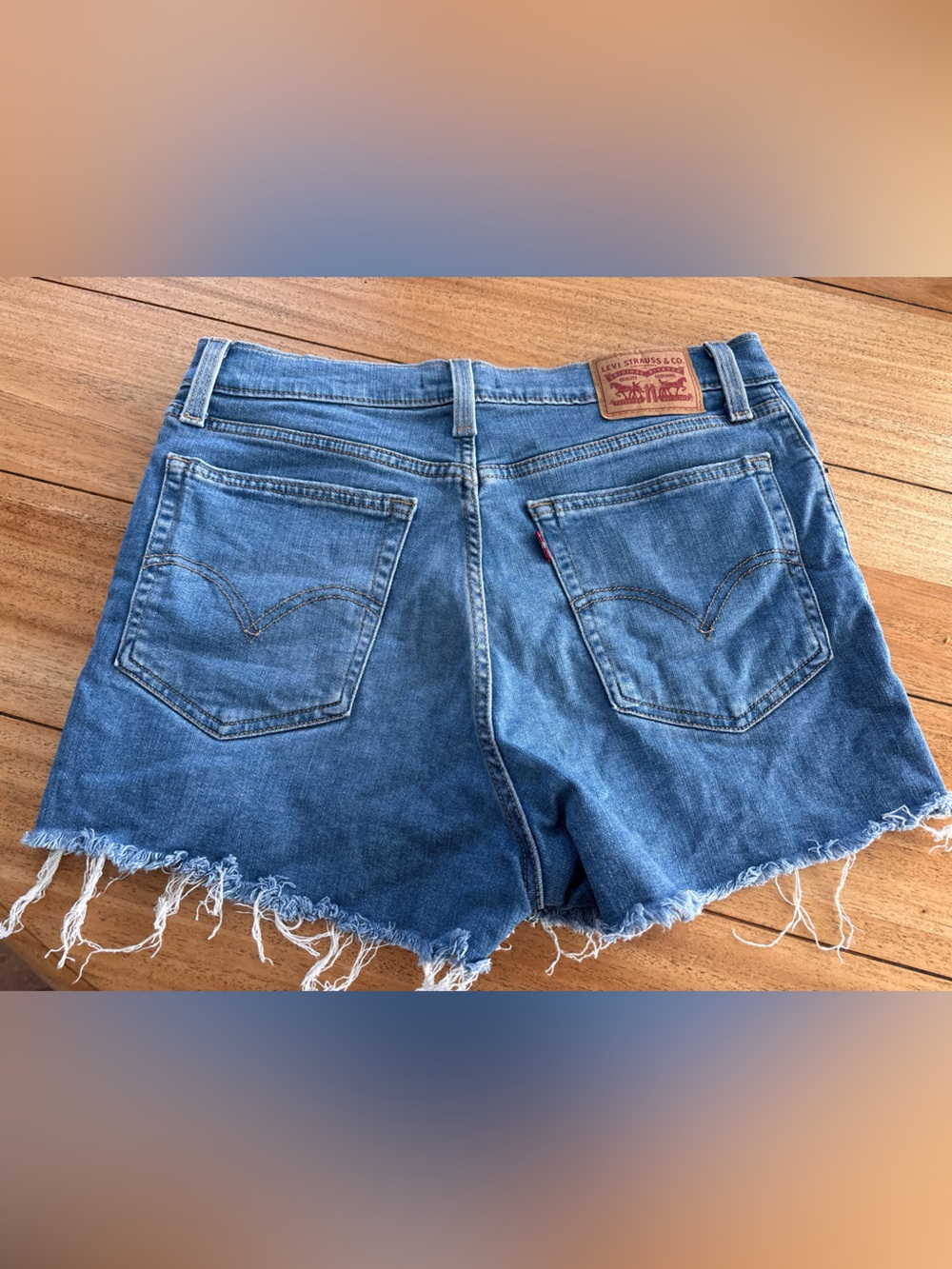Levi's High Rise Shorts